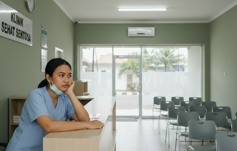 Pelayanan klinik modern dengan sistem rekam medis elektronik