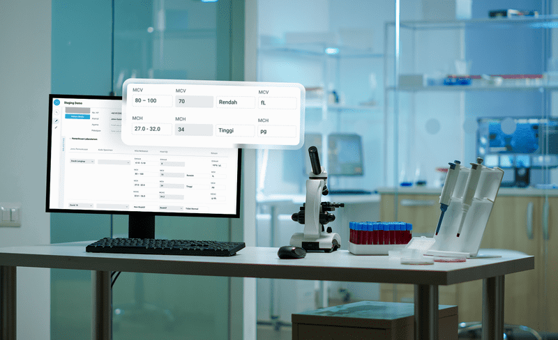 Sistem laboratorium digital terintegrasi dengan rekam medis elektronik