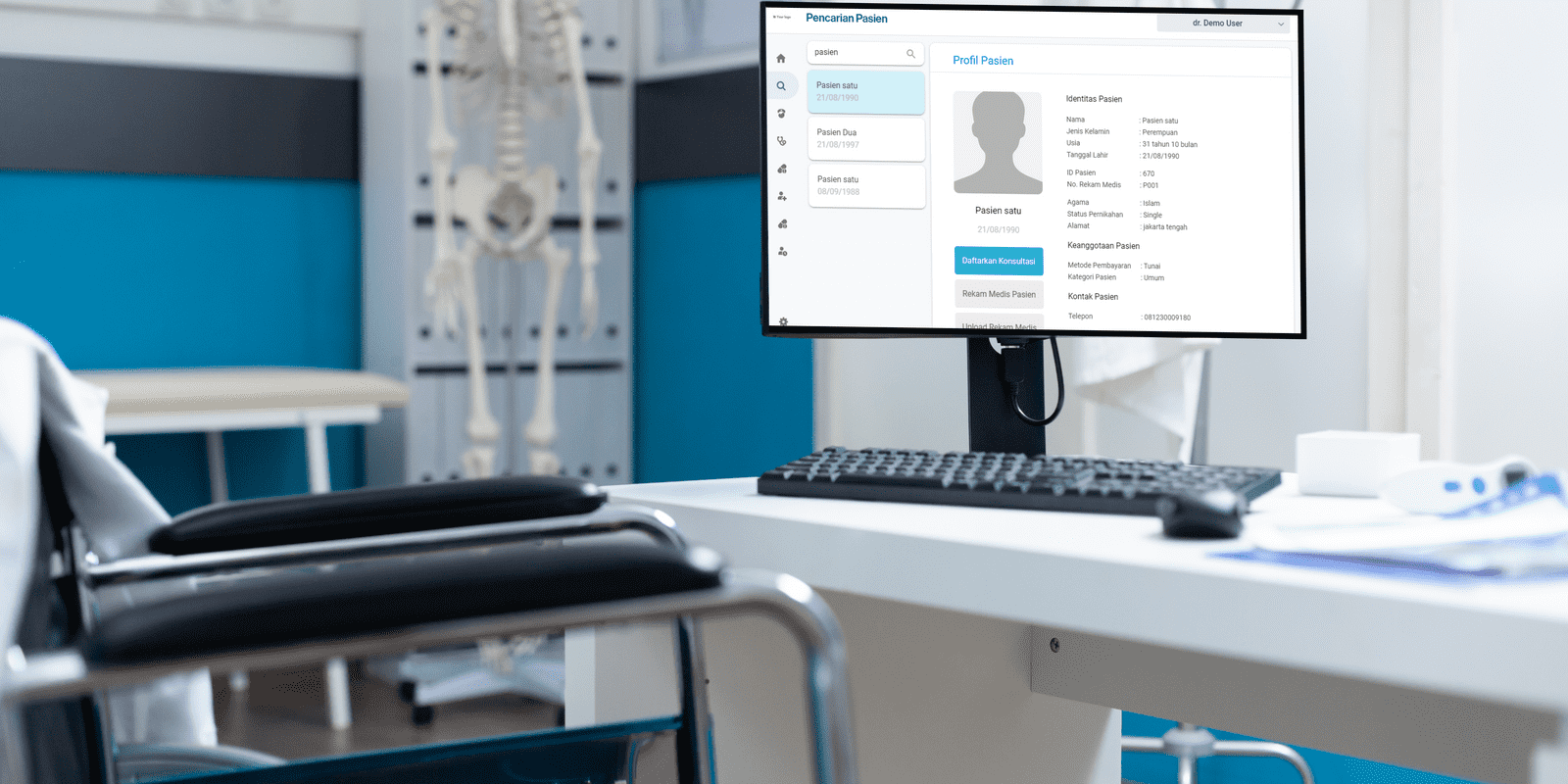 Software Praktek Dokter Mandiri Terintegrasi SatuSehat