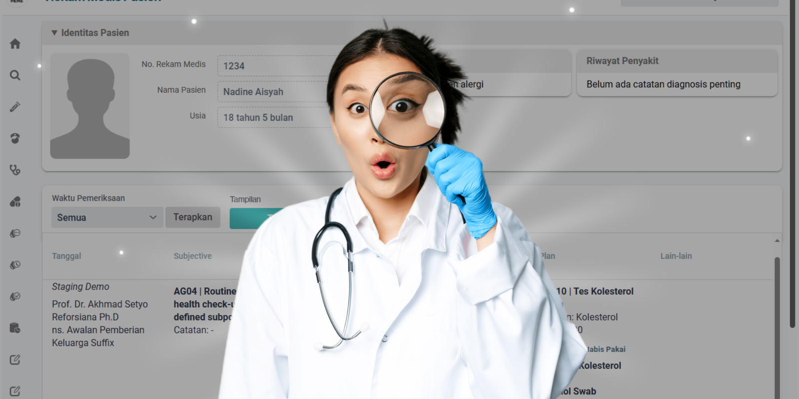 Sistem Manajemen Klinik - by benzoix on Freepik