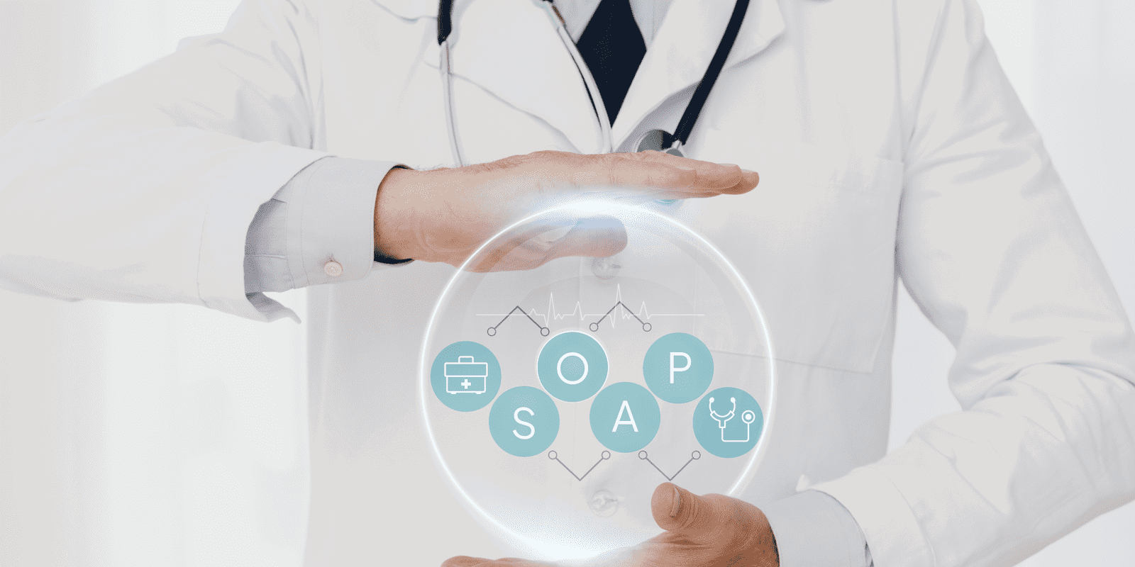 Dokter mencatat Rekam Medis Elektronik menggunakan format SOAP