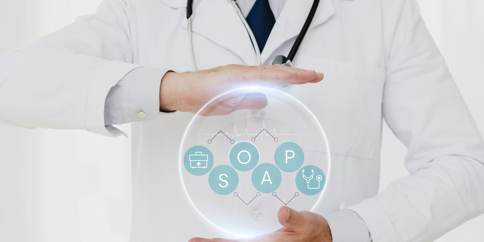 Dokter mencatat Rekam Medis Elektronik menggunakan format SOAP
