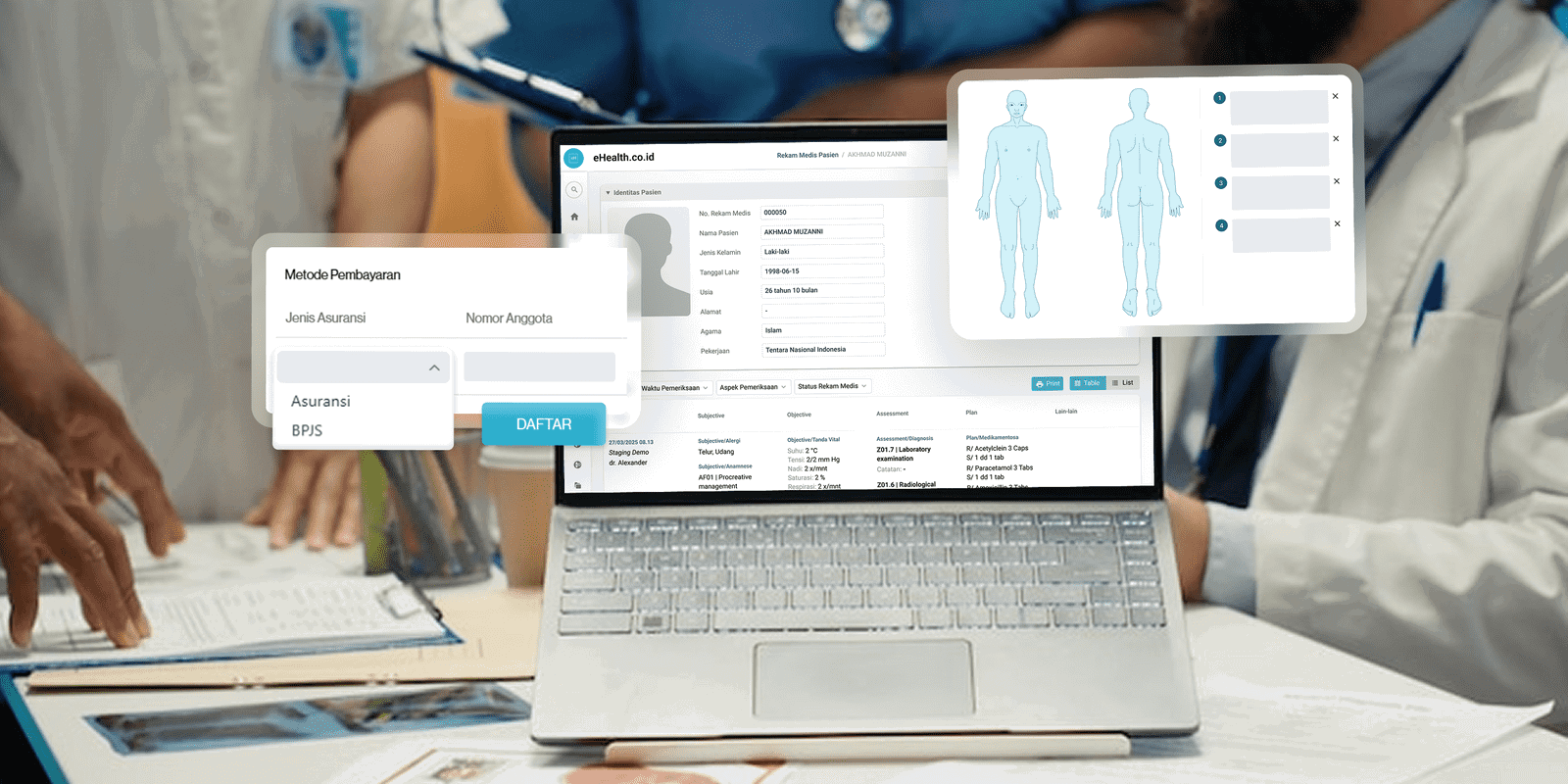 Vendor RME terintegrasi SATUSEHAT untuk klinik dan rumah sakit