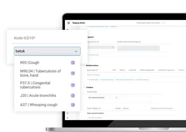 fitur AI aplikasi eHealth